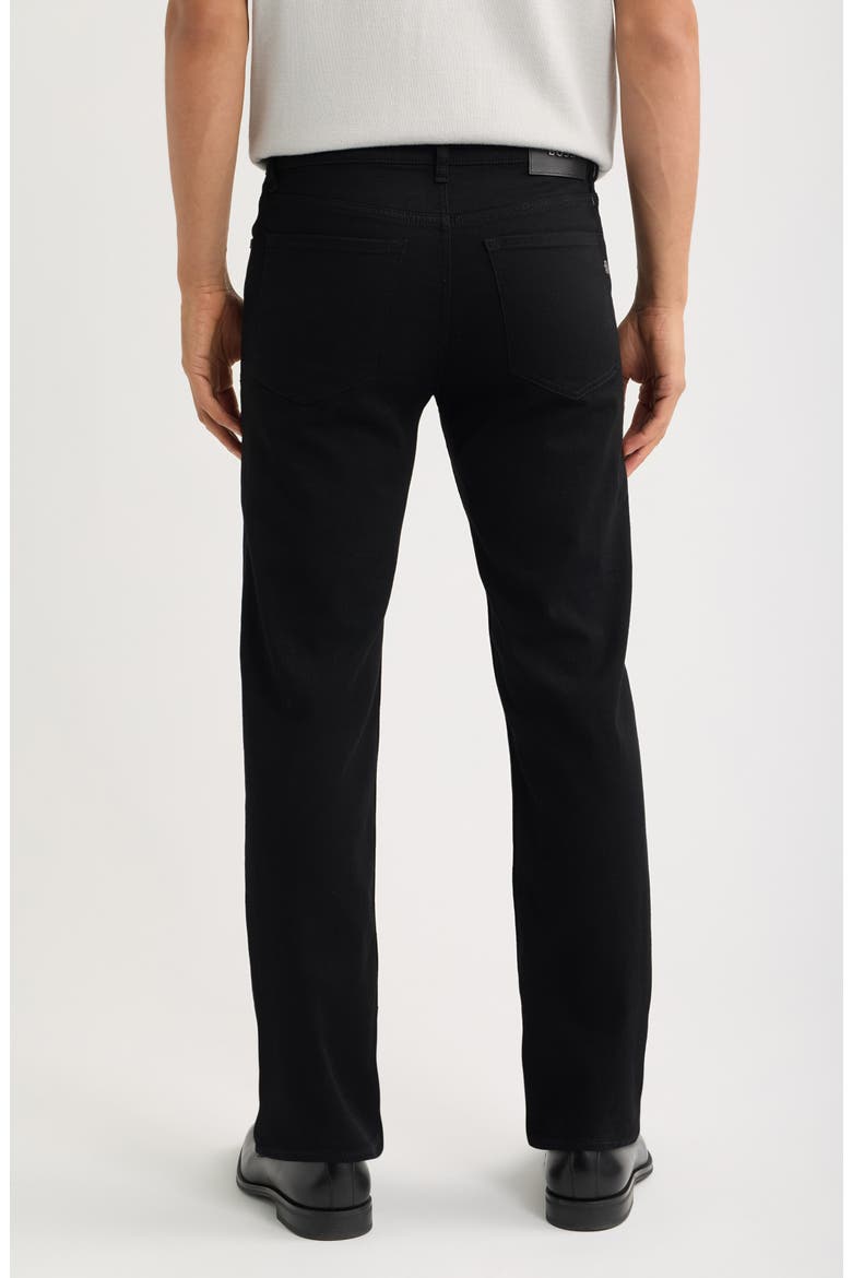 Ogden Straight Leg Jeans, Alternate, color, BLACK