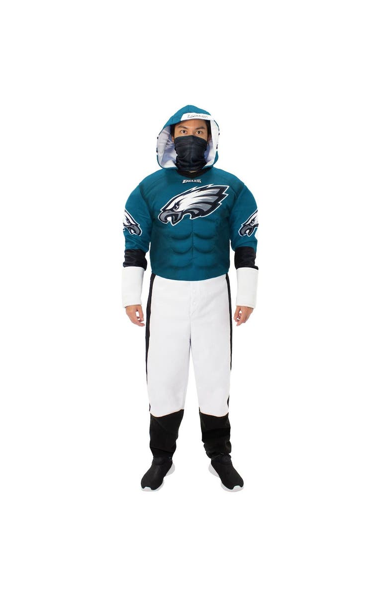 JERRY LEIGH Men's Midnight Green Philadelphia Eagles Game Day Costume, Main, color, Green