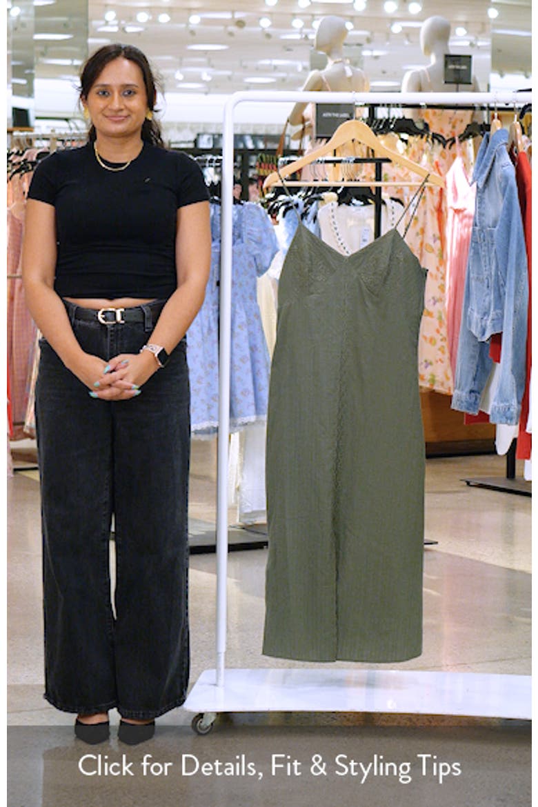 Millie Embroidered Midi Slipdress video