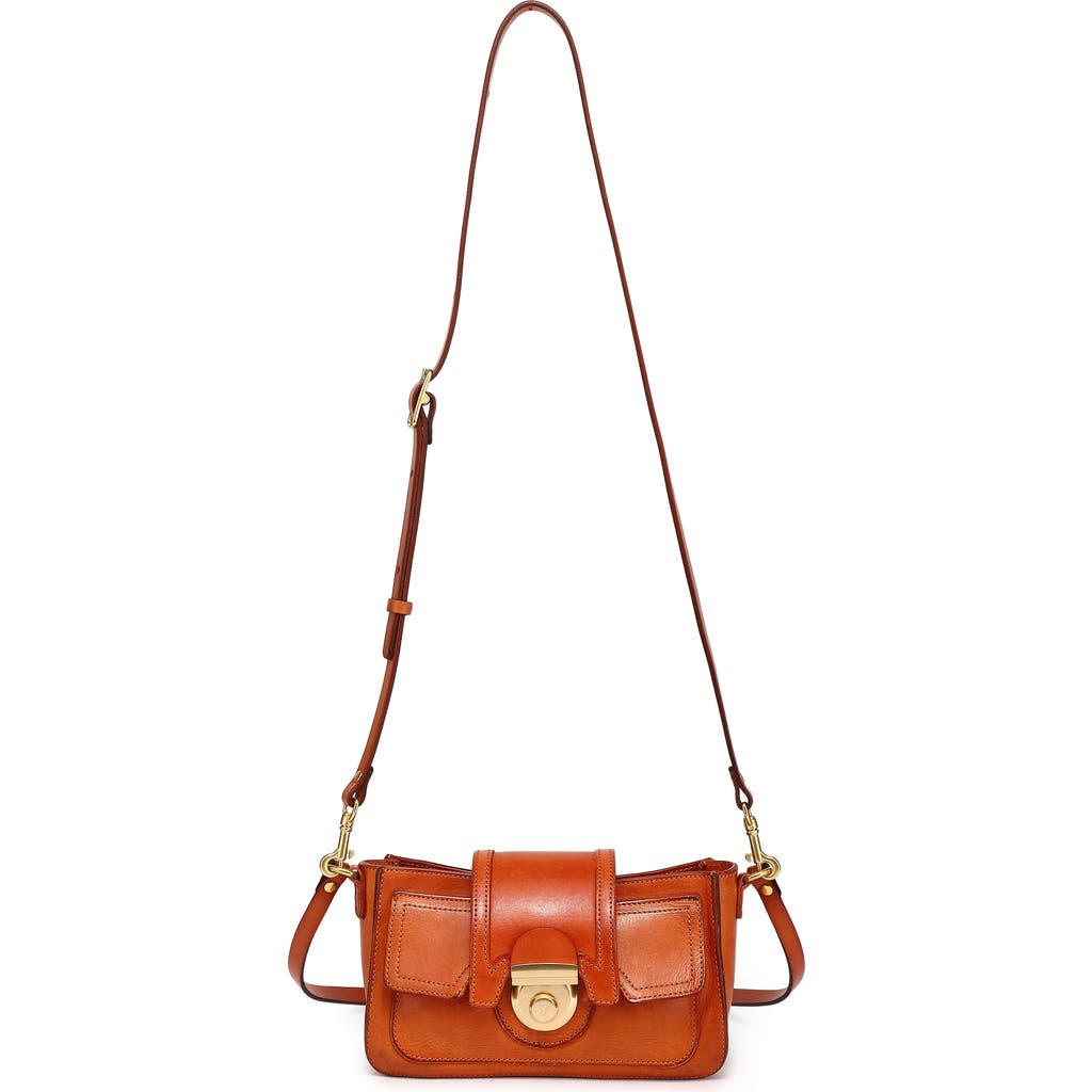 Old Trend Camellia Convertible Crossbody Bag In Caramel