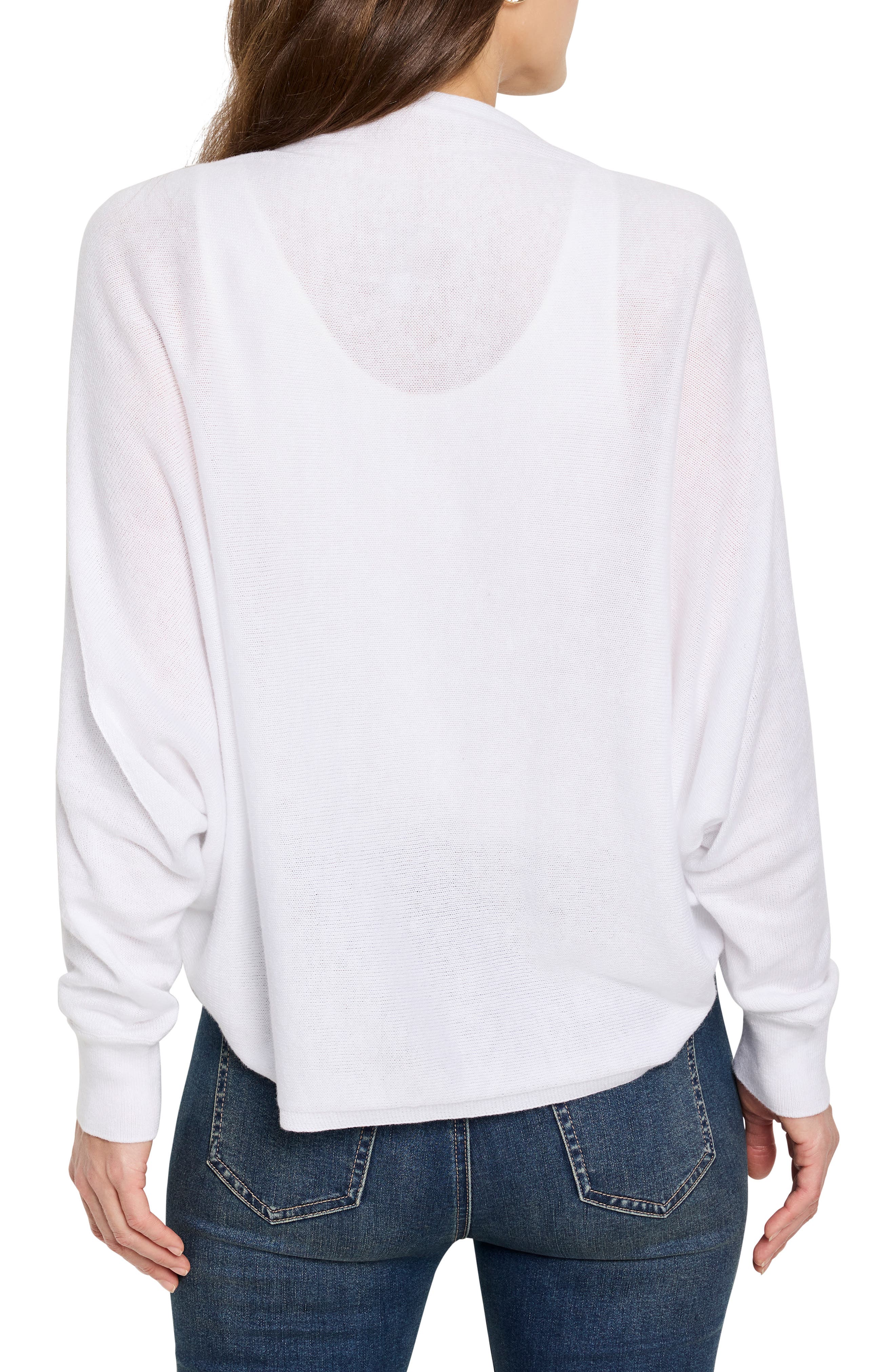 Cotton Blend Shrug Cardigan - image 4