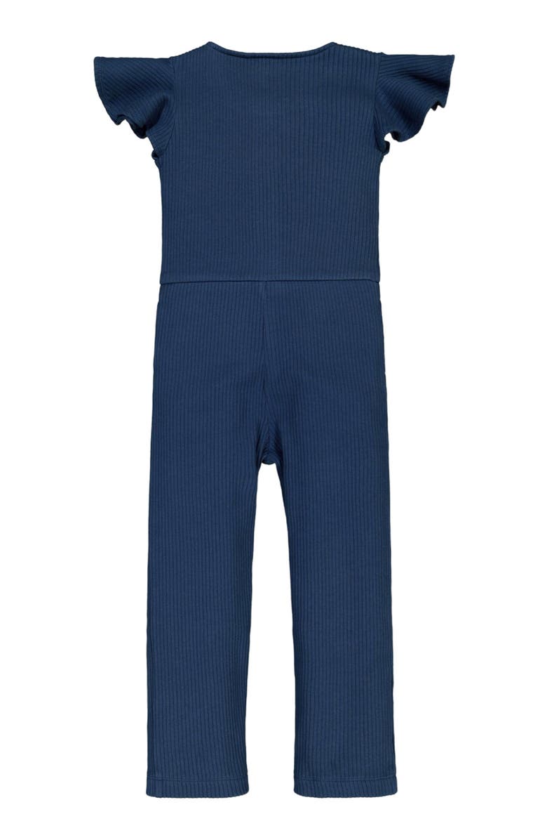 Hope & Henry Baby Girls' Rib Knit Jumpsuit, Infant, Alternate, color, 