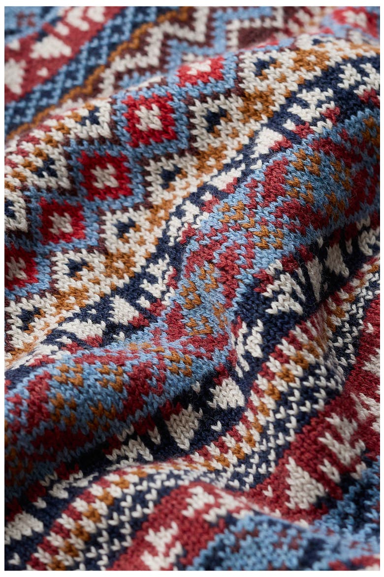 Kitto Organic Cotton Sweater Vest, Alternate, color, TWIGS TIMBER