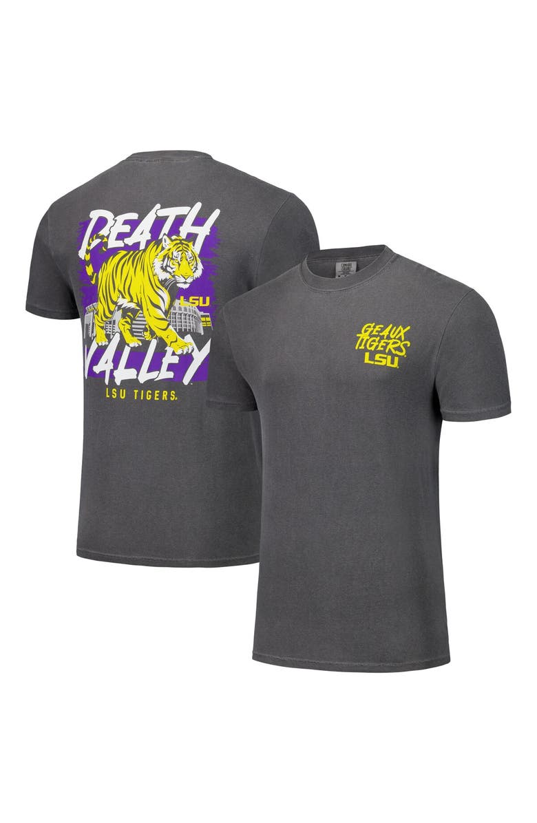 IMAGE ONE Unisex Black LSU Tigers Hyper Local Large Mascot Stadium T-Shirt, Main, color, Black