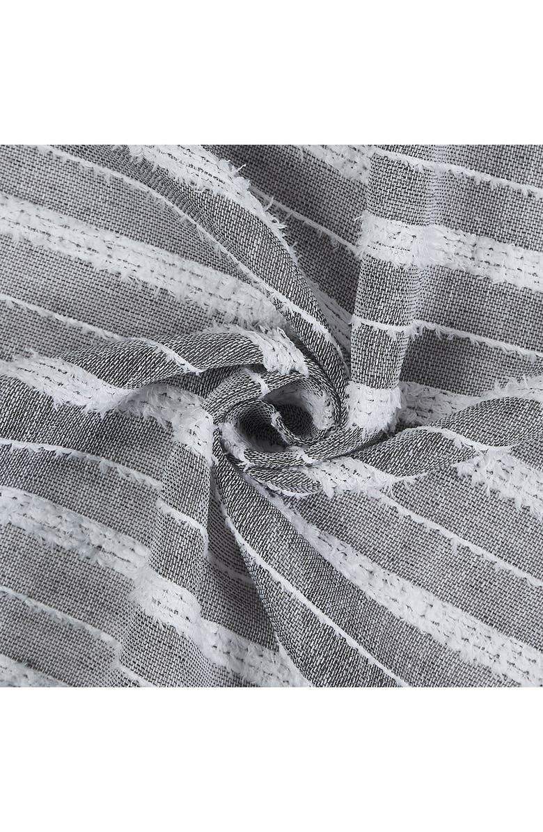 DAINTY HOME Daniella Textured Chenille Shower Curtain, Alternate, color, 