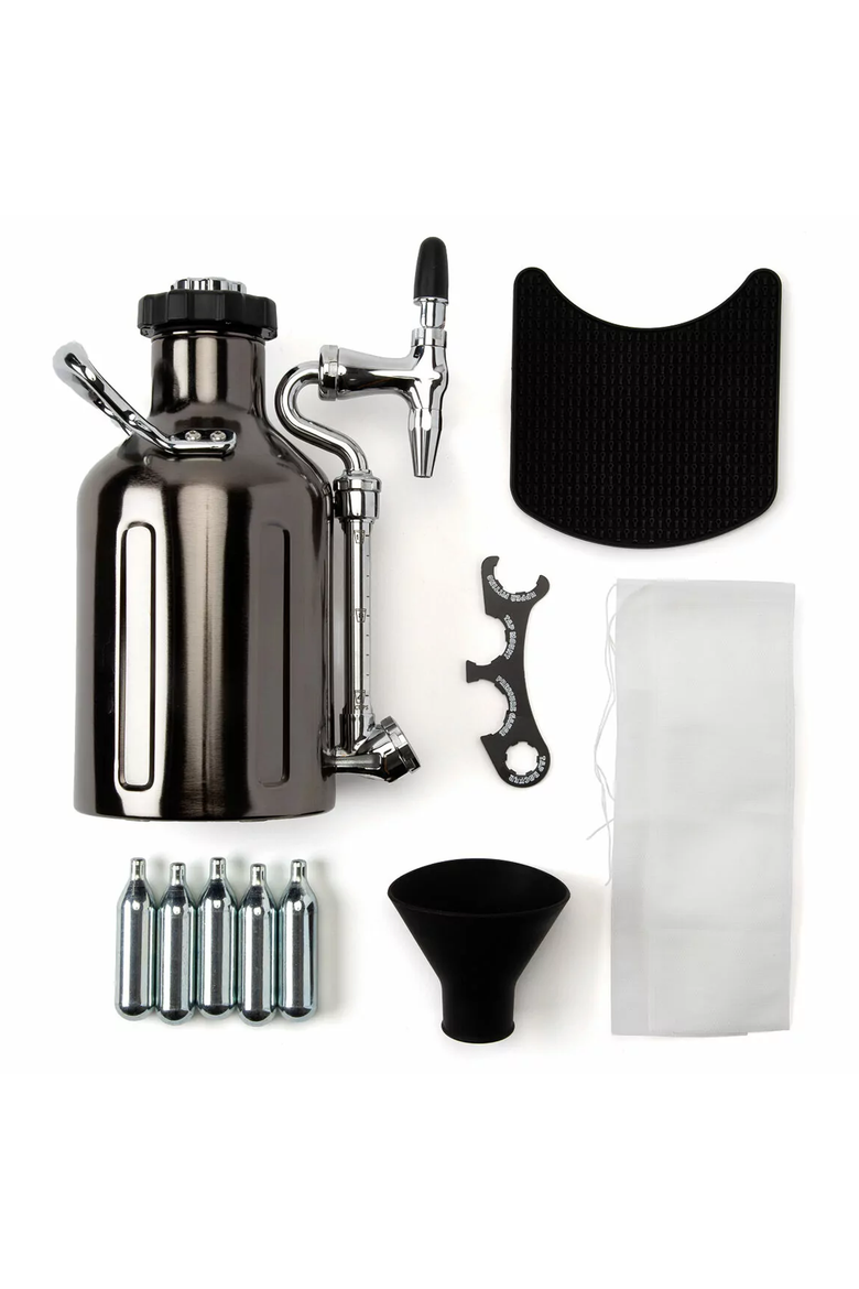 Nitro Cold Brew Coffee Maker by PerfectWerks, Alternate, color, Silver