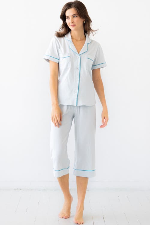 Salua Classic Luxury Capri Pajamas In Multi