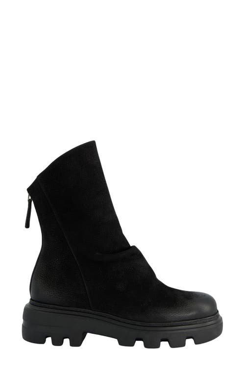Paul Green Crosby Lug Sole Bootie In Black