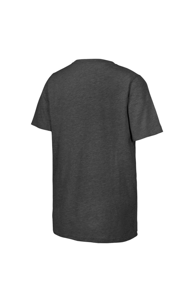 FANATICS Youth Fanatics Heather Gray Edmonton Oilers 2025 Western Conference Champions Locker Room T-Shirt, Alternate, color,