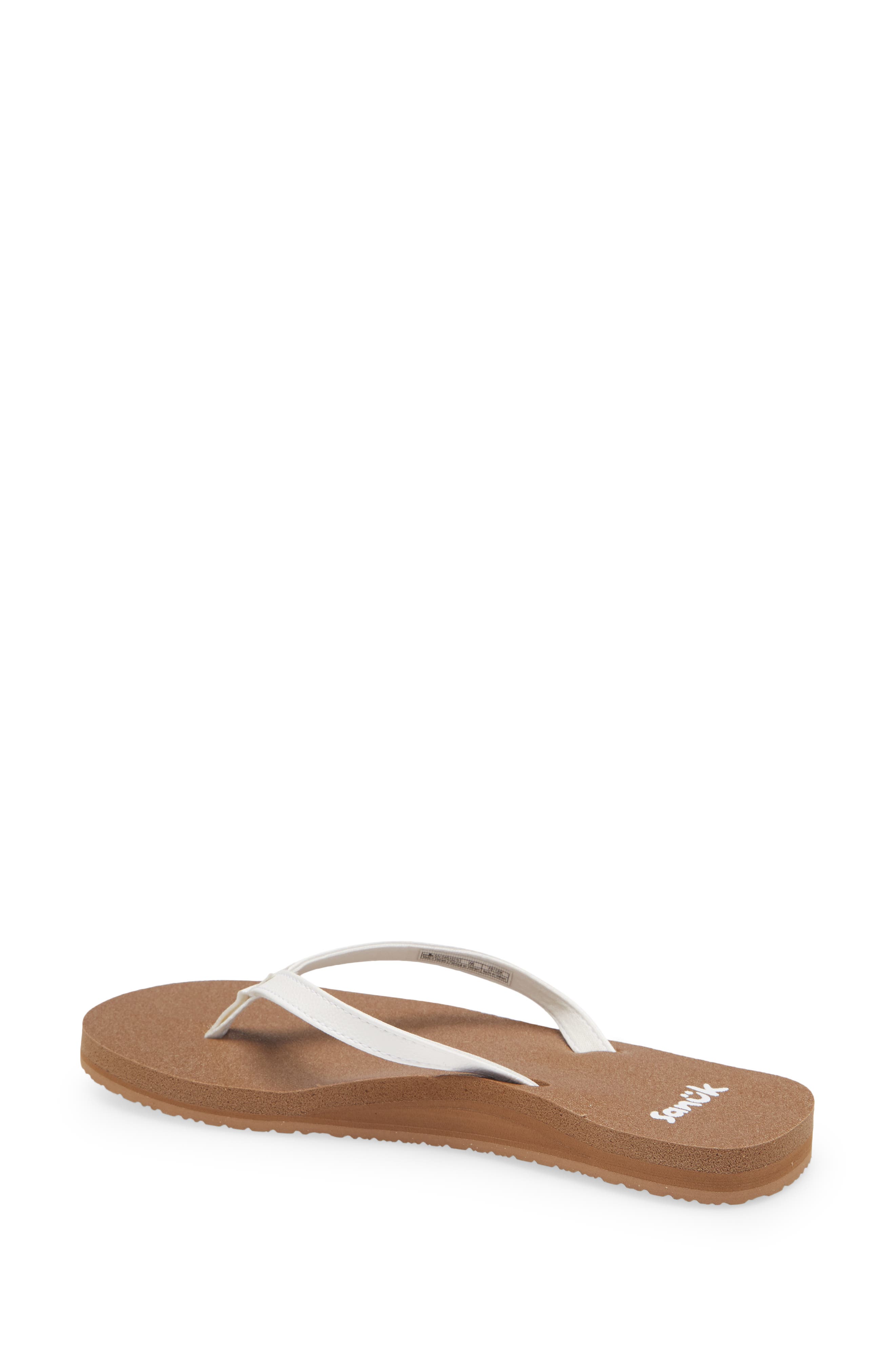 Sanuk 'Yoga Joy' Flip Flop, Alternate, color, 