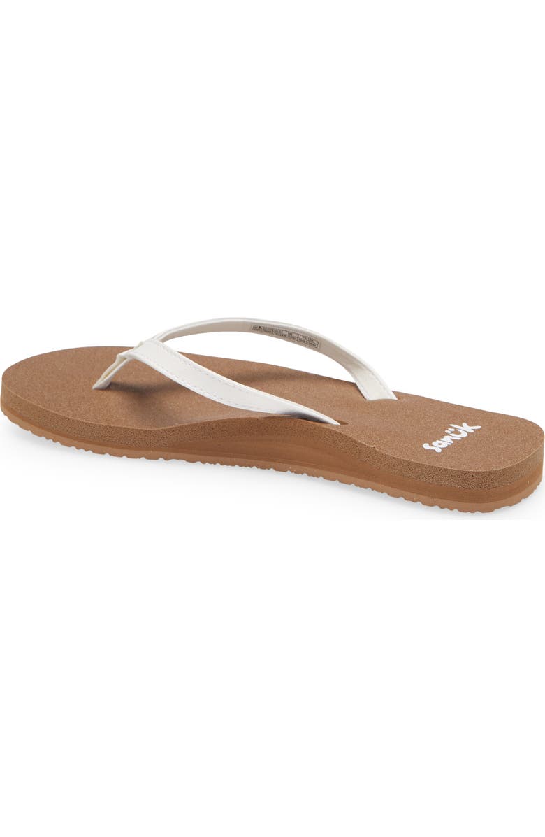 Sanuk 'Yoga Joy' Flip Flop, Alternate, color,