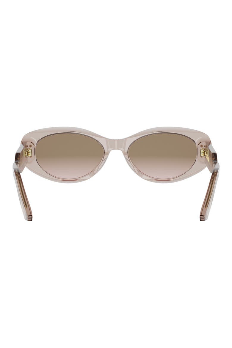'DiorSignature B8U Butterfly Sunglasses, Alternate, color, SHINY BEIGE / GRADIENT ROVIEX