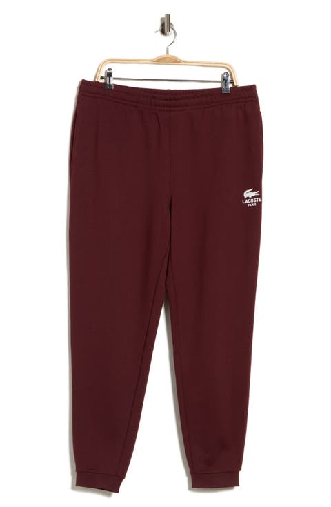 Cotton Tapered Leg Sweatpants
