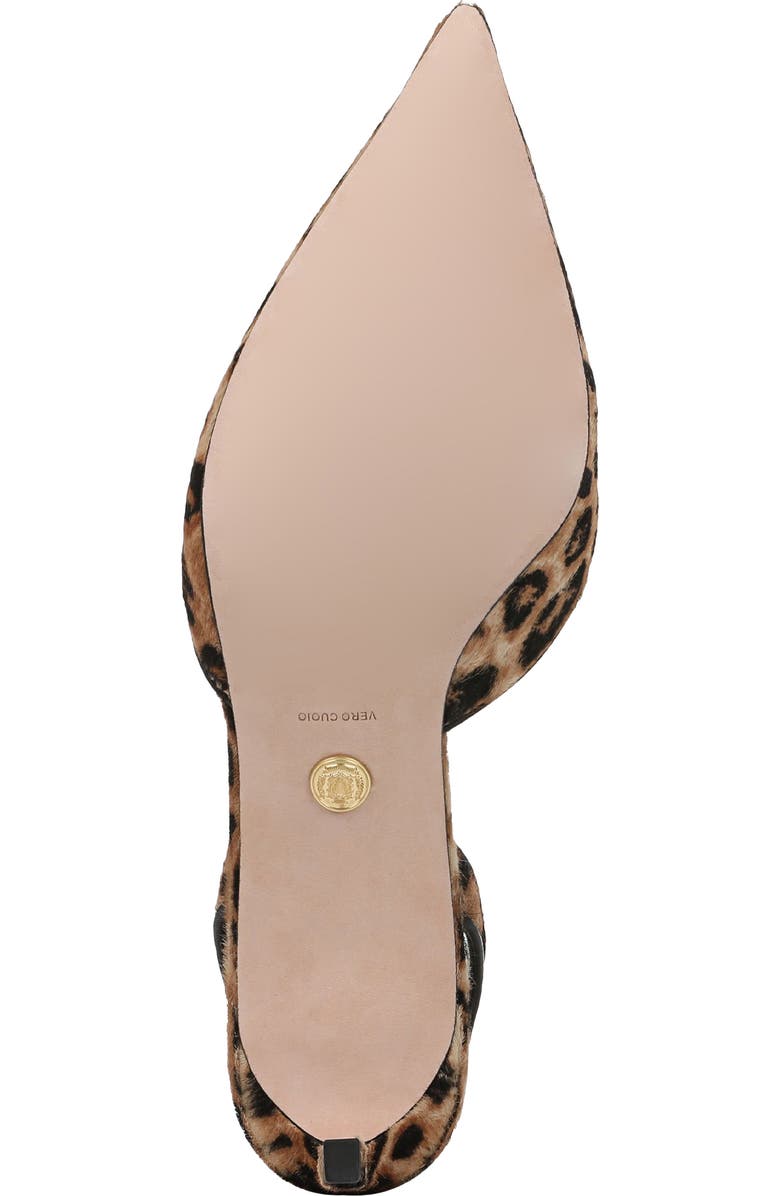 Veronica Beard Caroline 2 Genuine Calf Hair Pointed Toe Pump, Alternate, color, Leopard