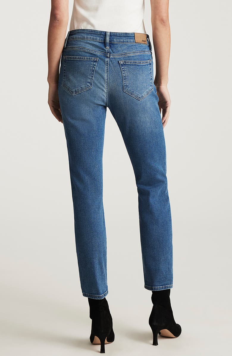 Mavi Jeans Emma Mid Rise Slim Boyfriend Jeans, Alternate, color, Used Brushed Tribeca