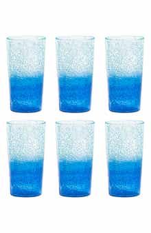 Oceanic Ombré Set of Six 23-Ounce Tumblers