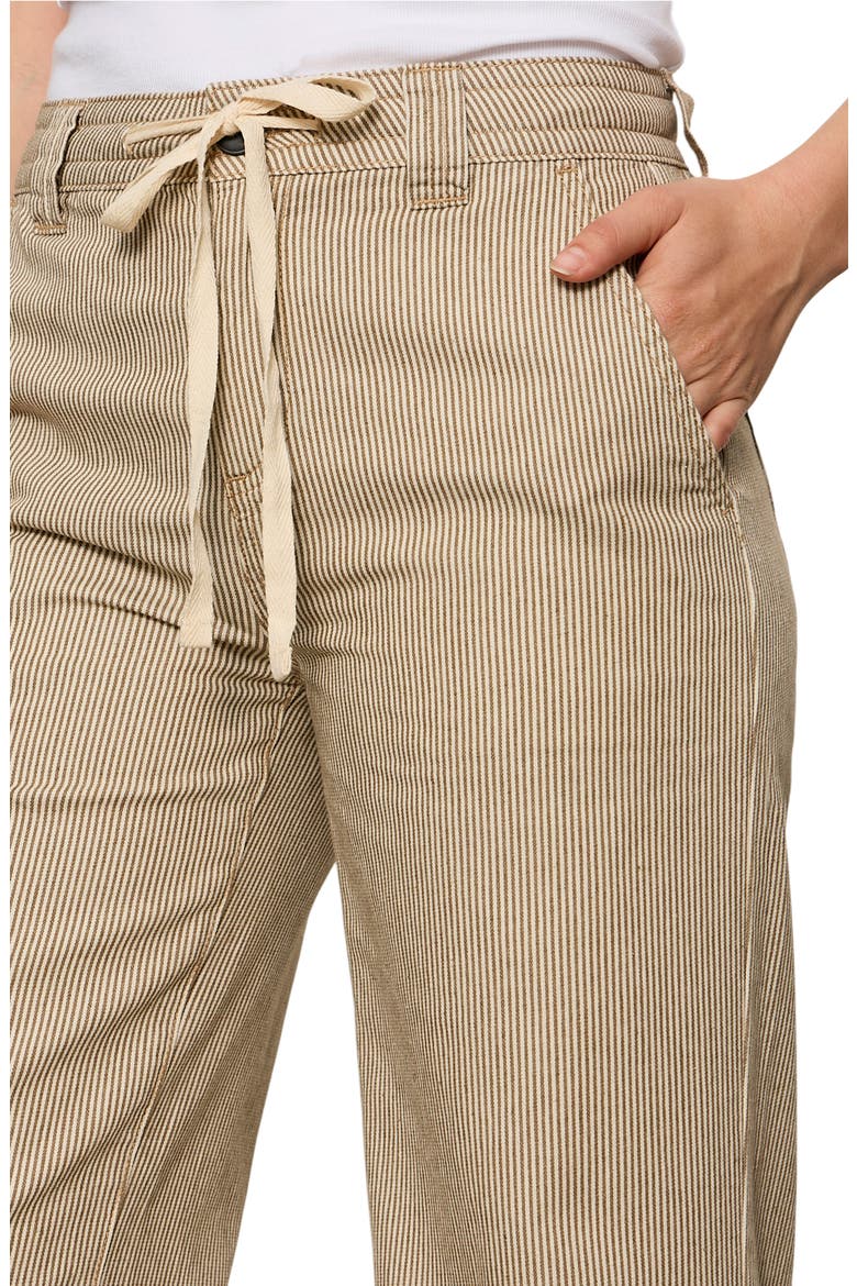 Lily Stripe Crop Pants, Alternate, color, LIDO STRIPE BROWN