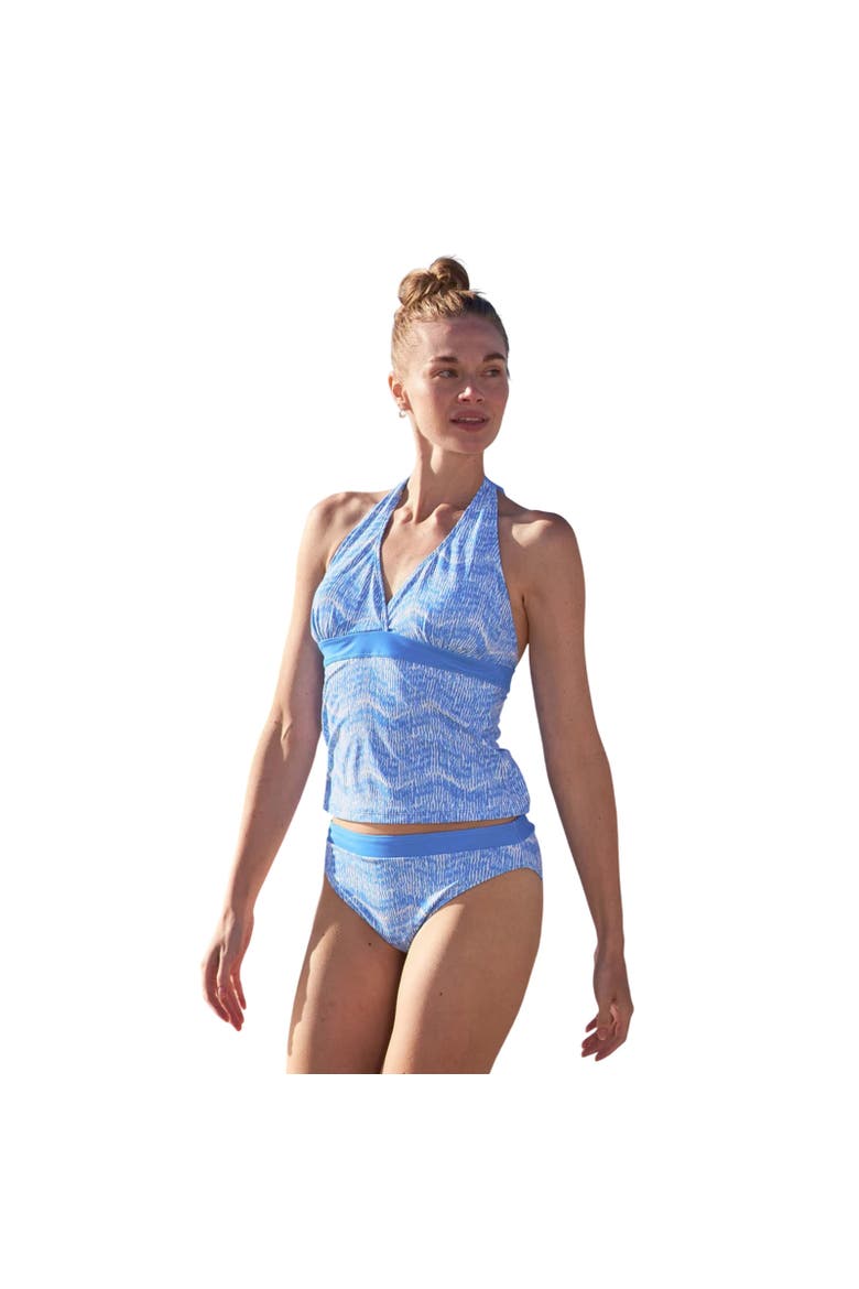 Ocean Notion Tankini Top, Alternate, color, Bright Blue
