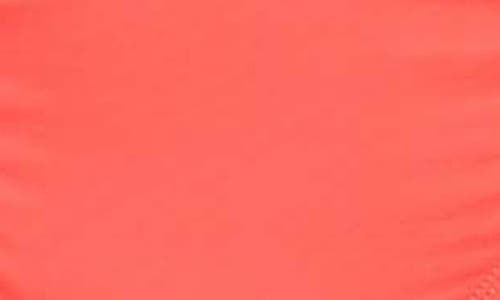 Shop Tommy Bahama Novelty Pearl Hipster Bikini Bottoms In Citrus Coral