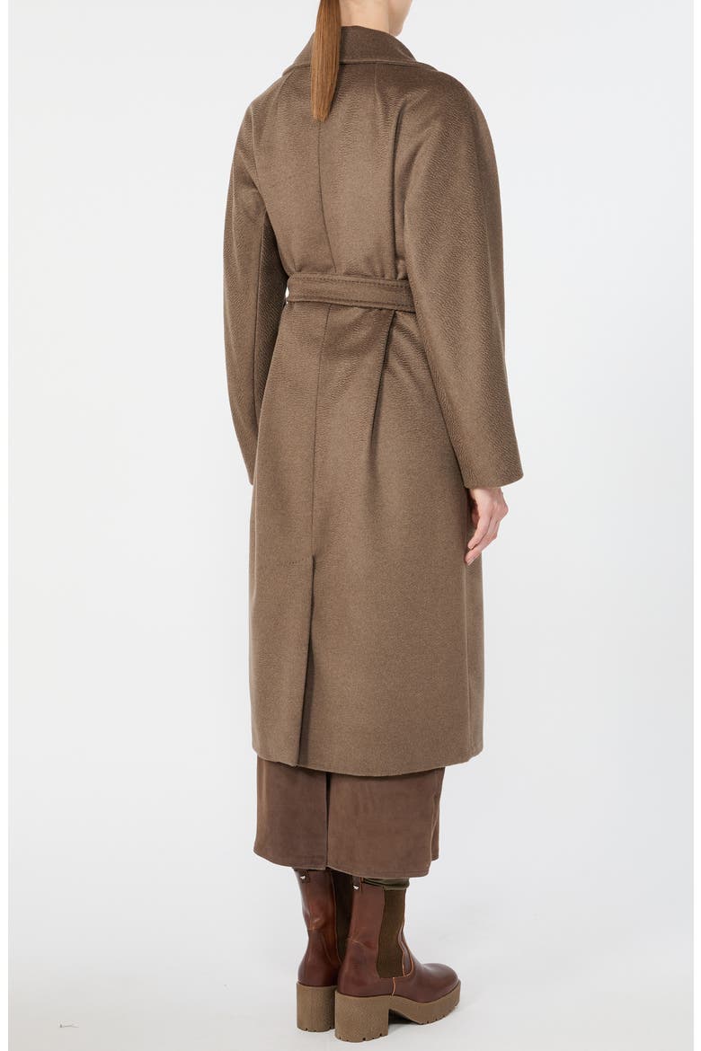 Resina Virgin Wool Coat, Alternate, color, MARRON GLACE