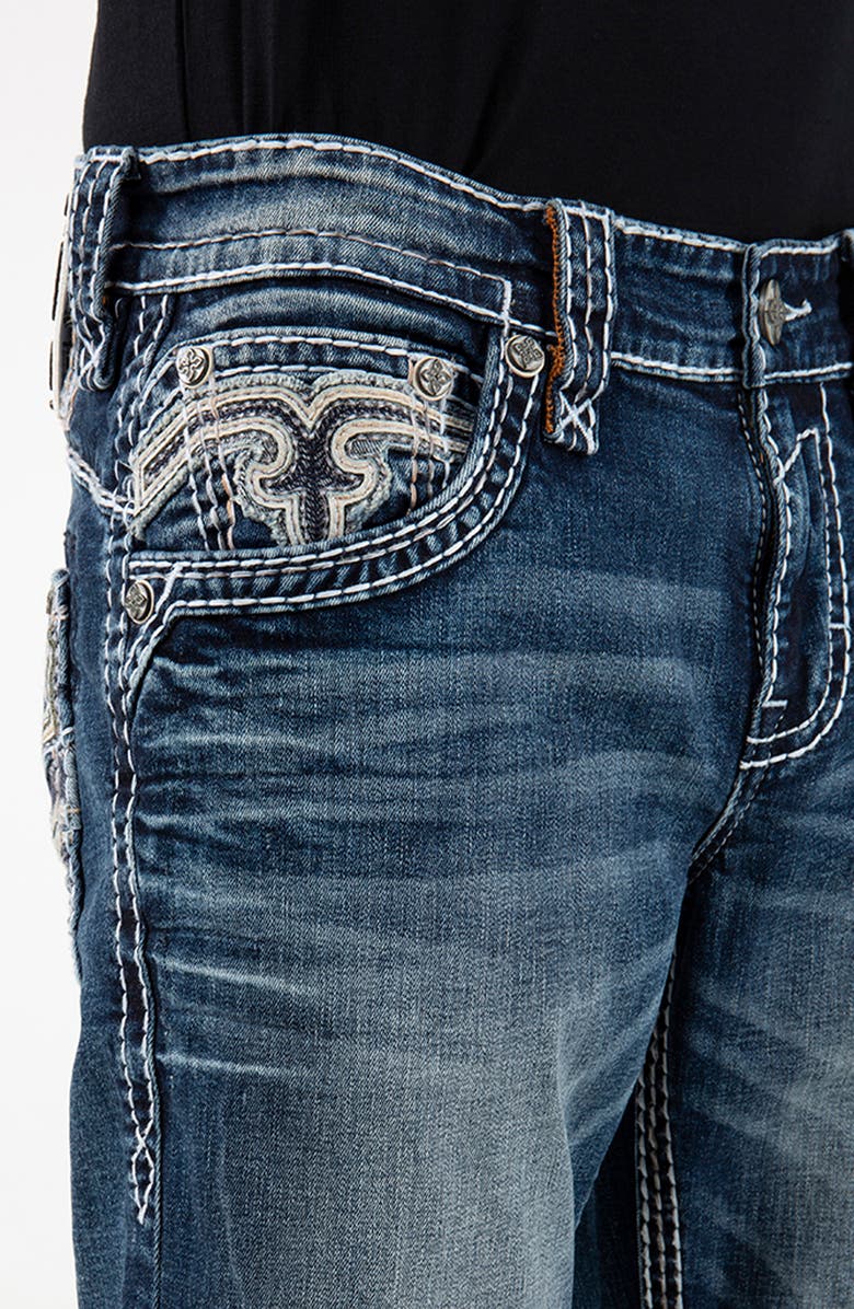 Rock Revival Straight Leg Jeans, Alternate, color,