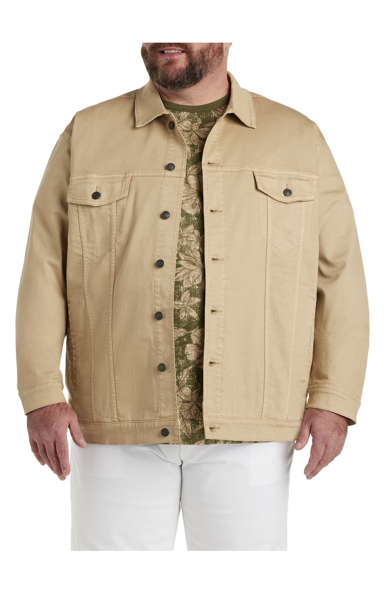 True Nation by DXL Big & Tall Twill Jacket, Alternate, color,