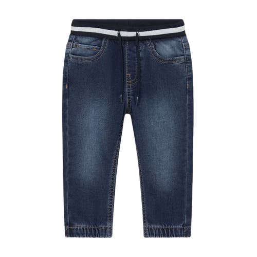 Mayoral Soft Denim Joggers in Blue 