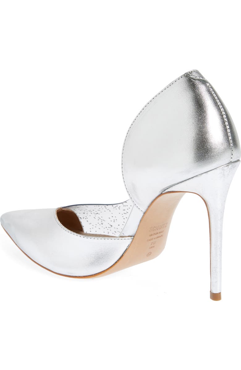 Schutz Cheslie Half d'Orsay Pointed Toe Pump, Alternate, color,