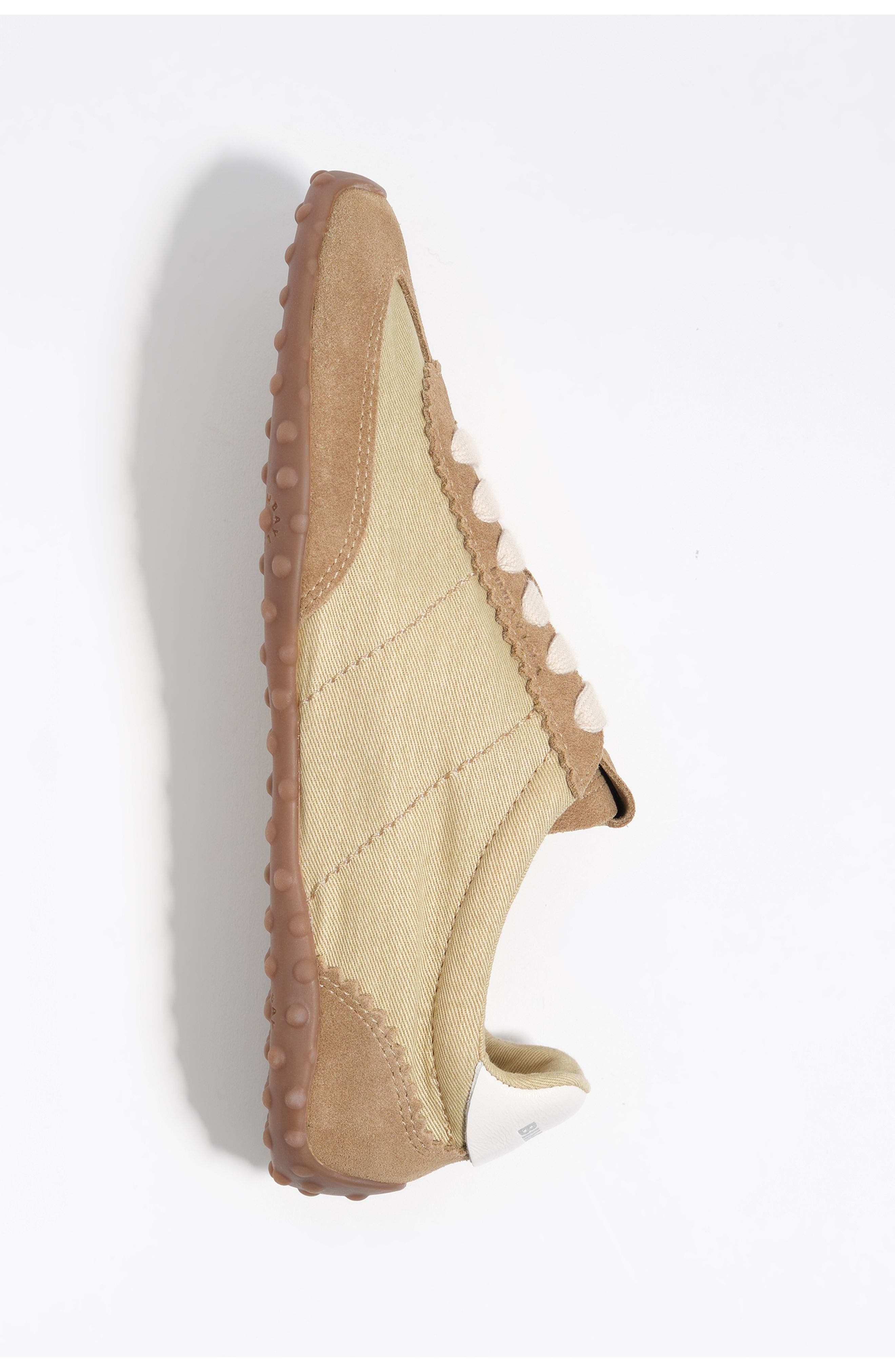 Bimba y Lola Suede And Fabric 13 29 Sneaker, Alternate, color, Ochre