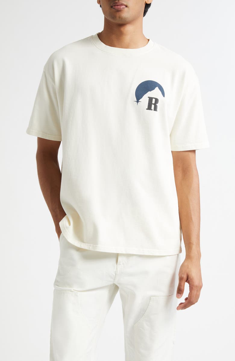 Rhude Moonlight Graphic T-Shirt, Main, color, 