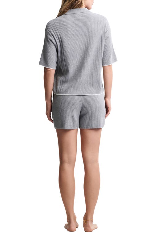 Barefoot Dreams Cozychic® Ultra Lite® Rib Pajamas In Gray