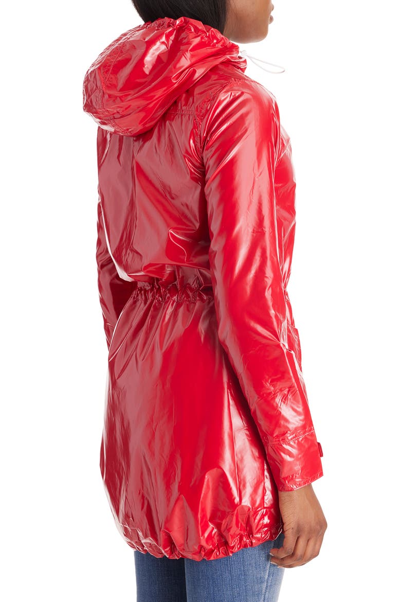 Waterproof Convertible 3-in-1 Maternity Raincoat, Alternate, color, RED