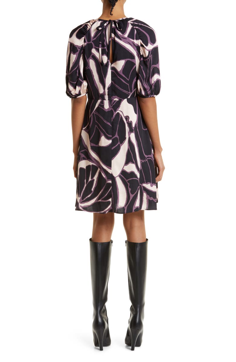 Ted Baker London Gilliaa Abstract Floral Fit & Flare Dress, Alternate, color,