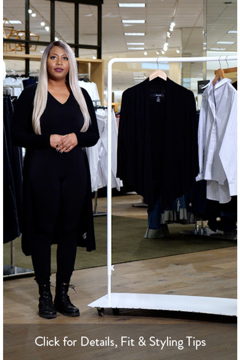 Calli Draped Open Front Cardigan video