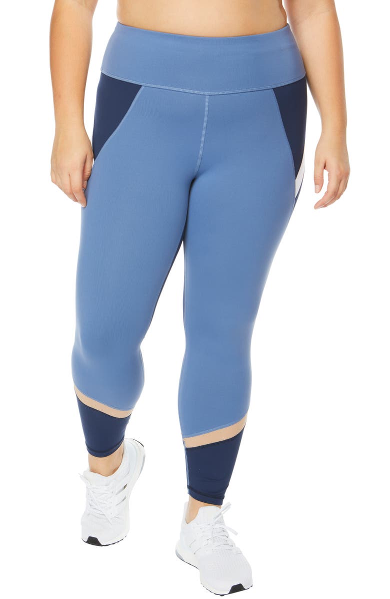 SHAPE Activewear Endorphin Colorblock Capri Leggings, Main, color,