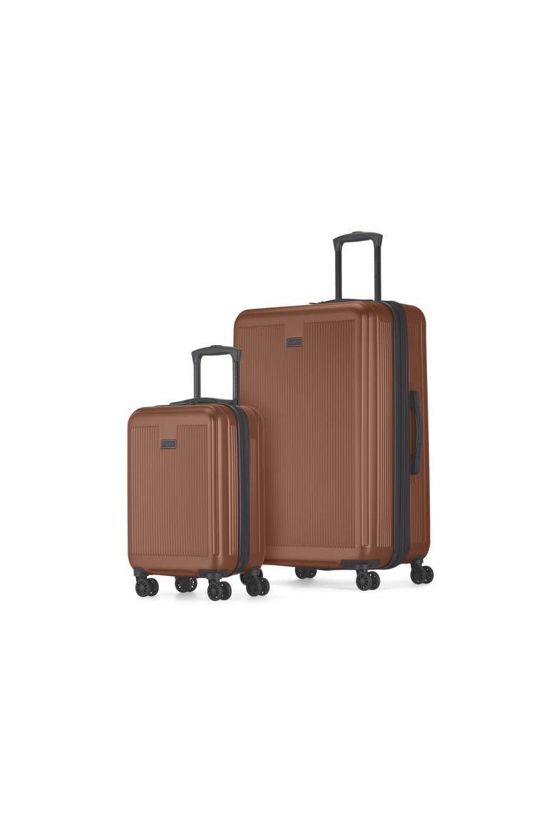 Singapore 2 Piece Hardside Luggage Set with Expansion, Main, color, Rust