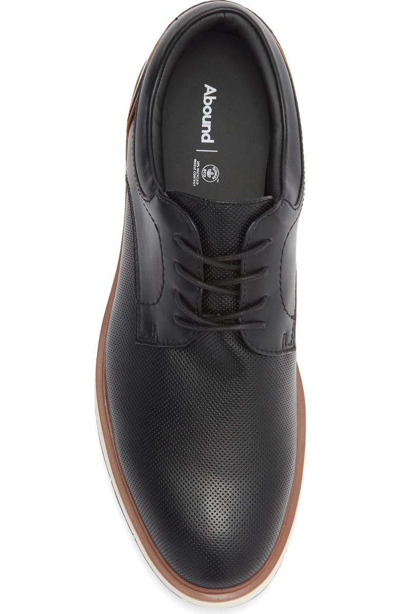 Abound Myron Perforated Hybrid Derby, Alternate, color, Black