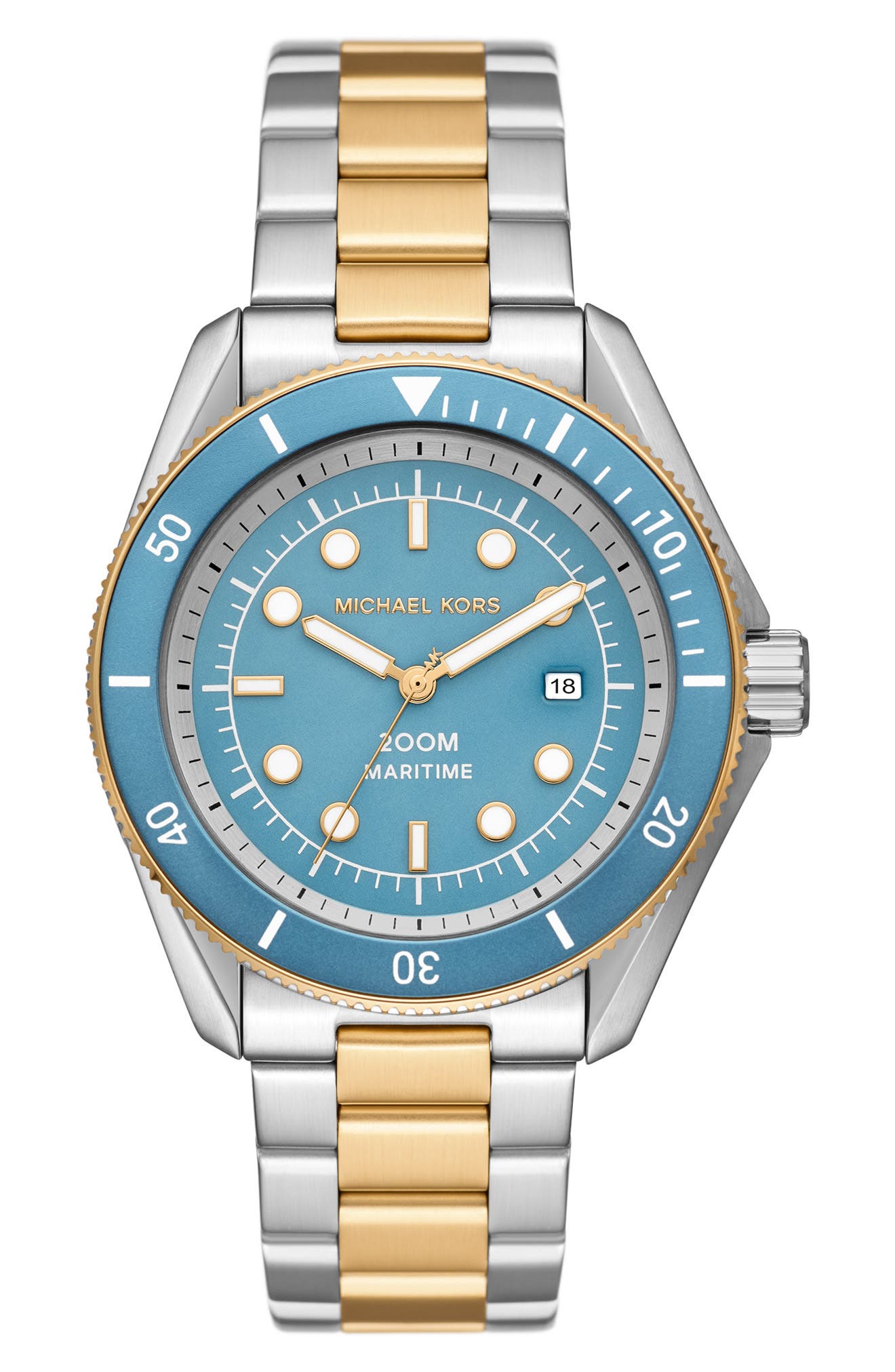 Michael Kors Maritime Quartz Stainless Steel Bracelet Watch, 42mm