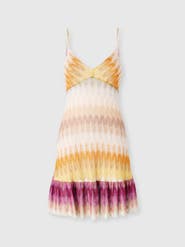 Missoni Mini Dress In Viscose With Lace Motif