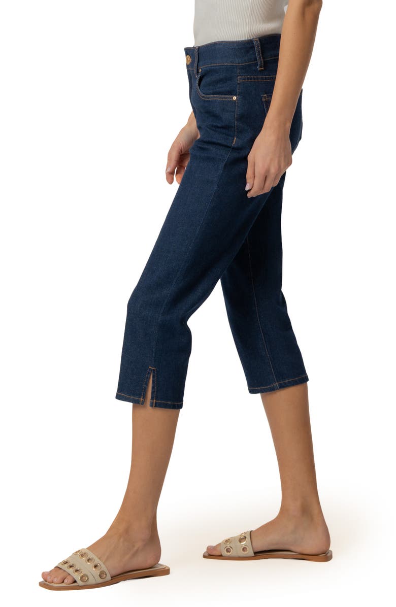 KUT from the Kloth Gigi High Waist Capri Jeans, Alternate, color, Sketch W/ Euro Blue