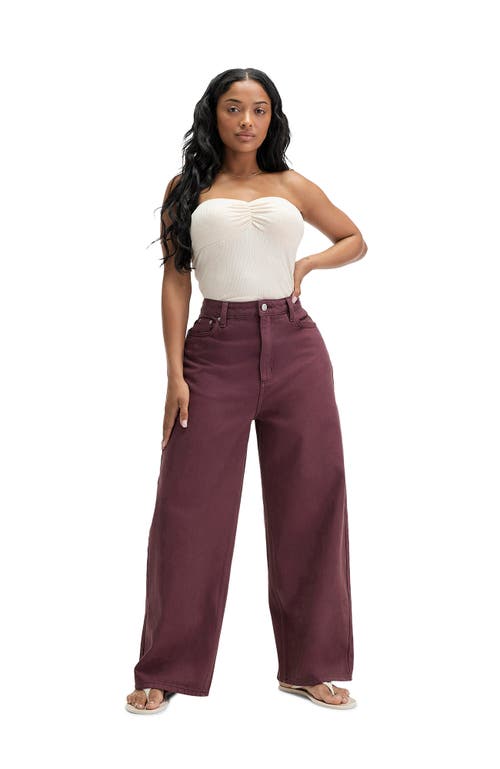 Cotton On Curvy Boyfriend Super Baggy Jean In Red