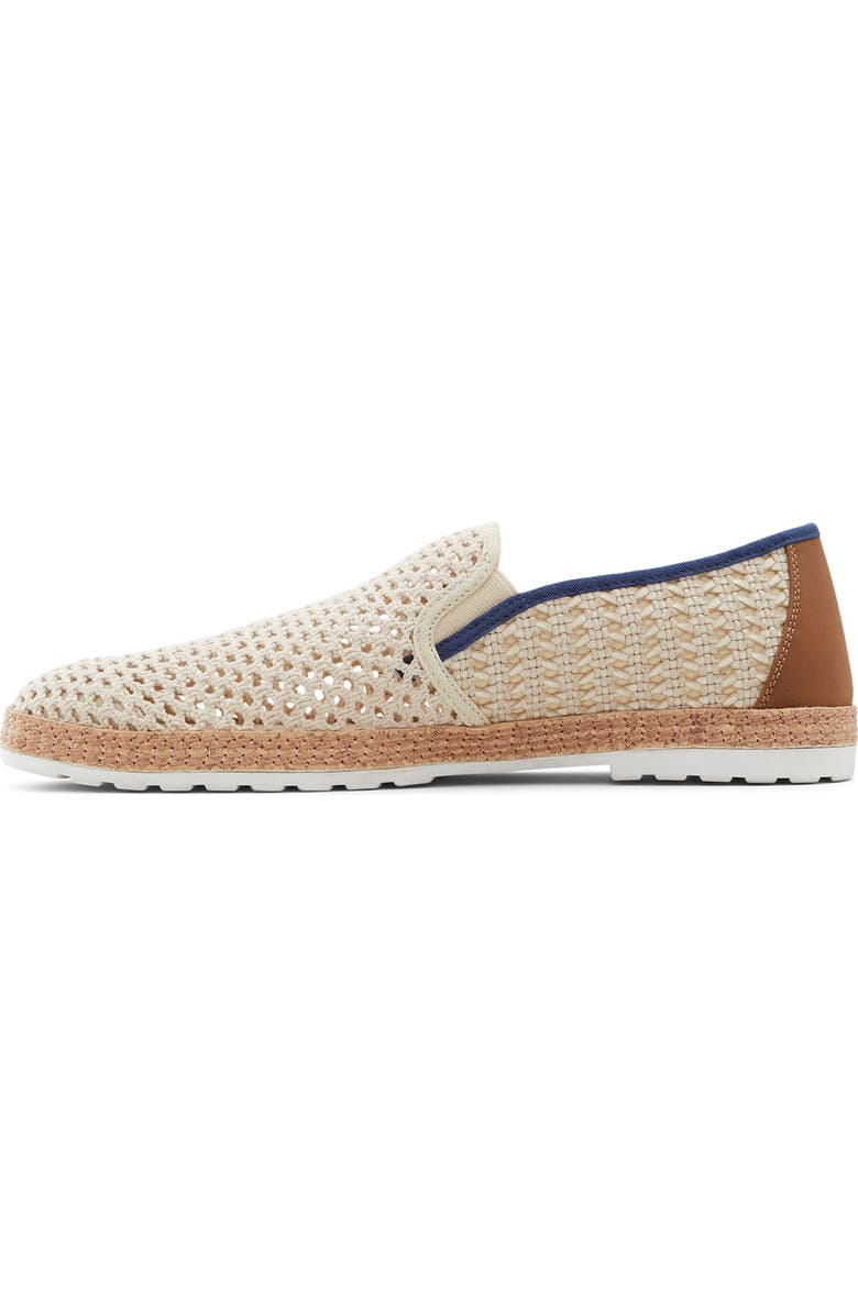 ALDO Kianou Crochet Slip-On, Alternate, color, Beige