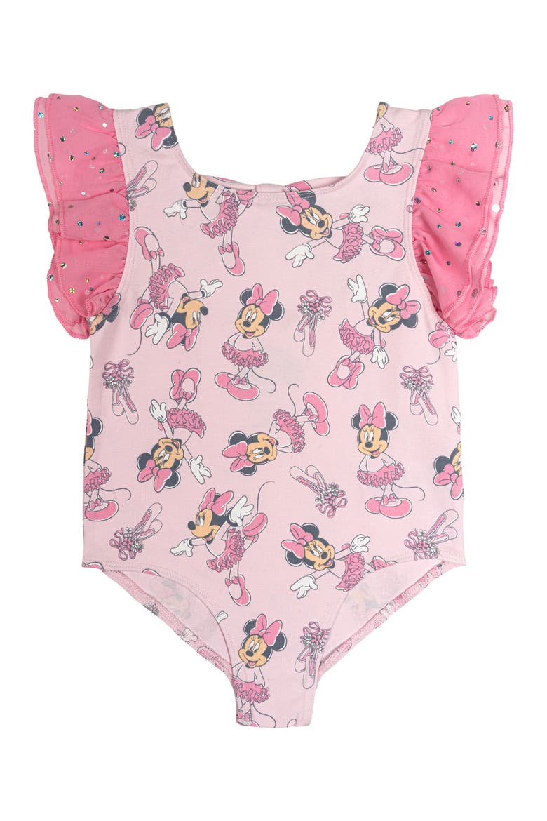 Minnie Mouse Gymnastics 2-Piece Leotard and Skirt Set, Alternate, color, Minnie Mouse Pink