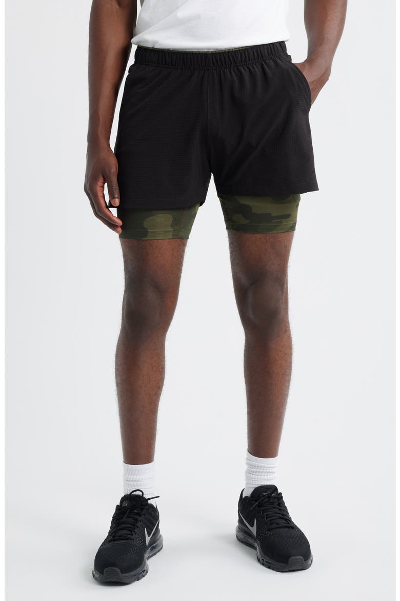 Bommer Lined Training Shorts, Main, color, BLACK