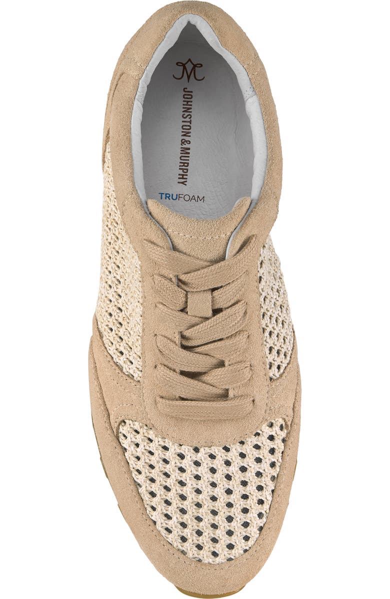 Johnston & Murphy Piper Knit Panel Sneaker, Alternate, color,