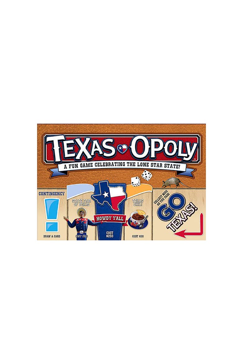 Texasopoly Monopoly Board Game, Alternate, color, Multicolored
