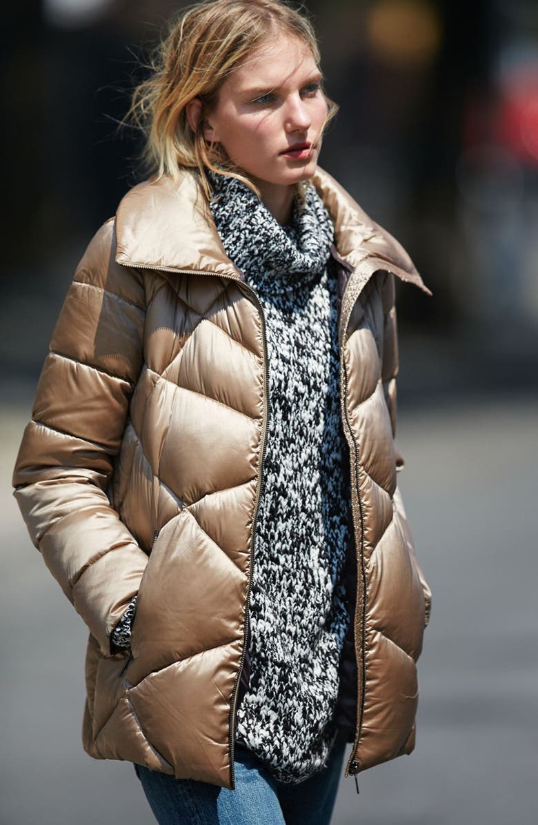 Bernardo Quilted Down & PrimaLoft<sup>®</sup> Jacket, Alternate, color,