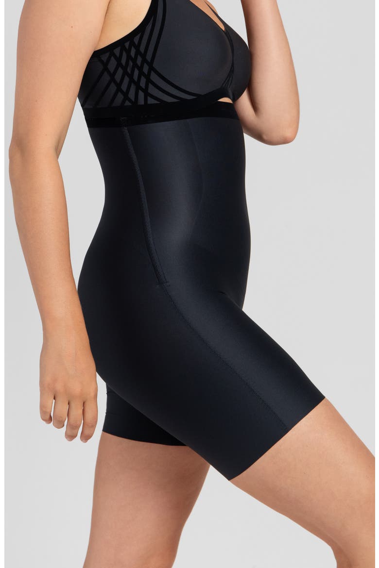 No-Show High-Waist Shaping Shorts, Alternate, color, VAMP