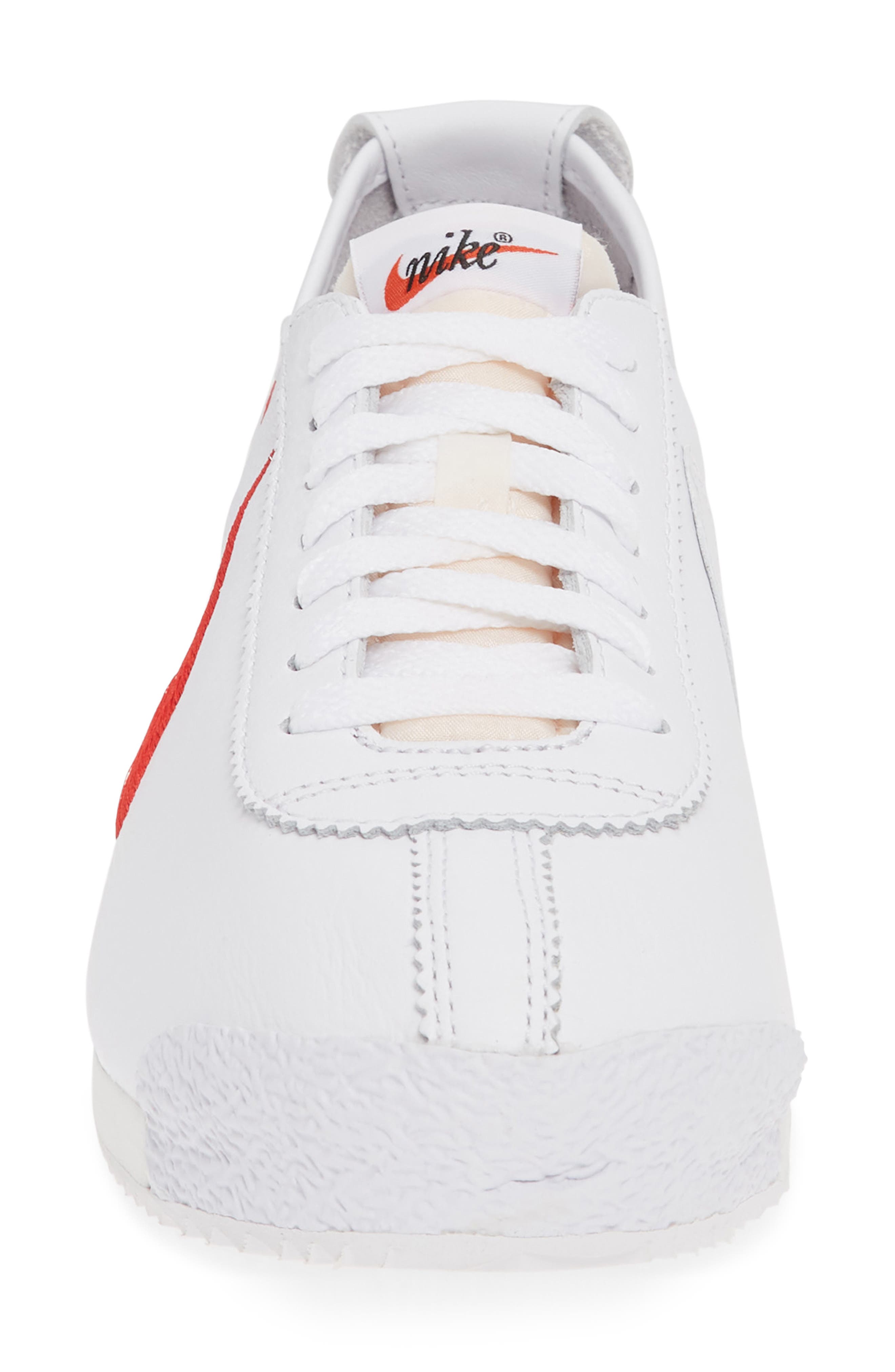 Cortez '72 S.D. Sneaker, Alternate, color, 100 WHITE/ VARSITY RED