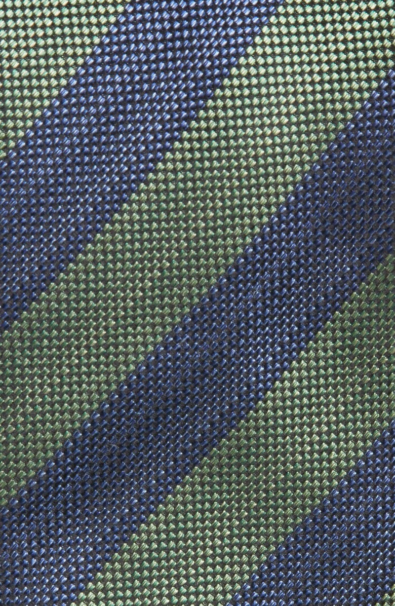 Nordstrom Stripe Silk Tie, Alternate, color, Green